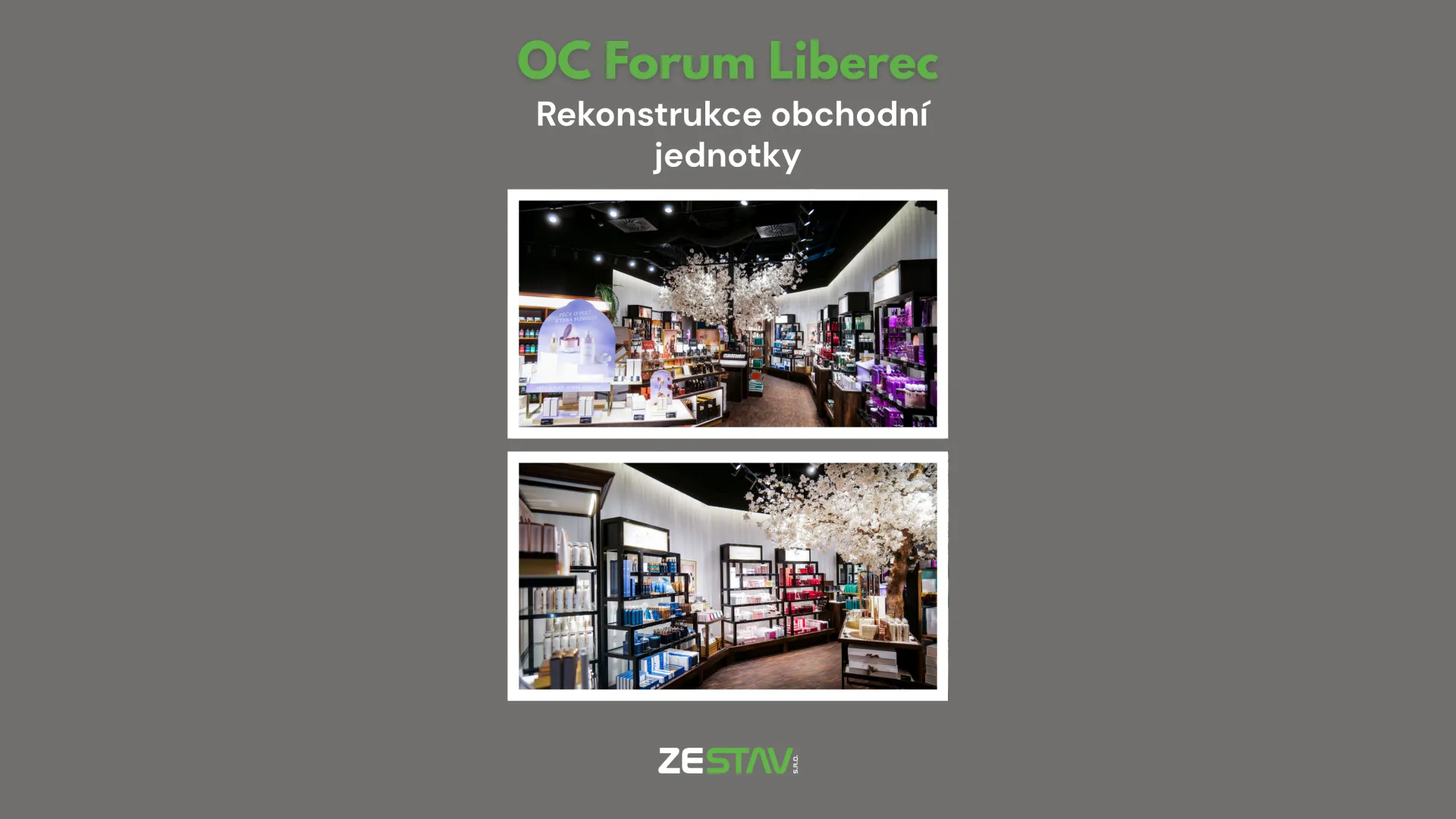 Obchodn&iacute; jednotka v&nbsp;OC Forum Liberec