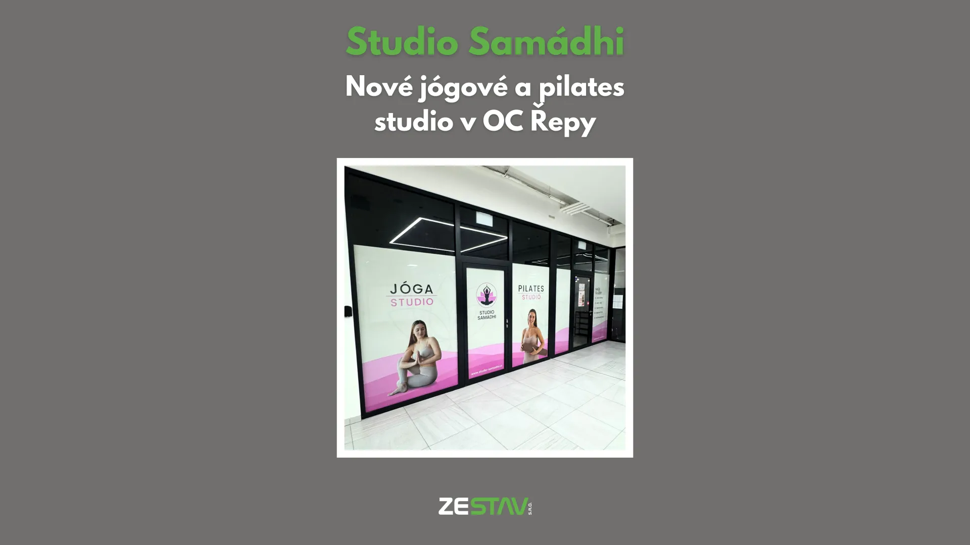 Nov&eacute; j&oacute;gov&eacute; a pilates studio v OC Řepy