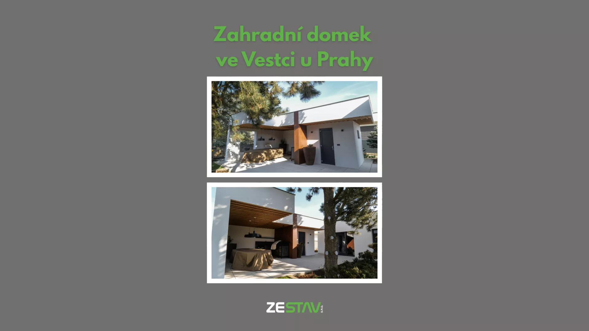 Zahradn&iacute; domek ve Vestci u Prahy